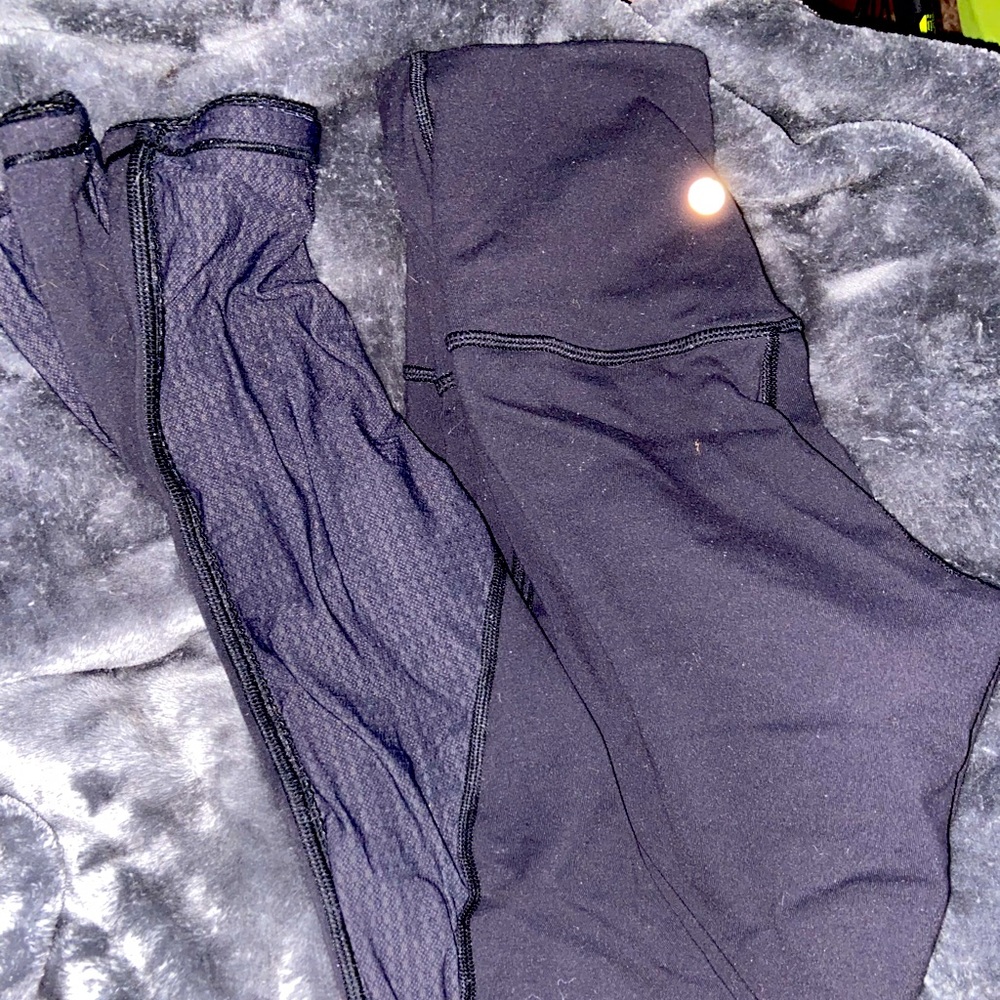 Classic black lulu lemons leggings